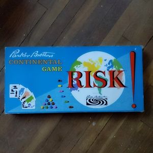 Vtg Original 60s Parker Brothers RISK Board Game